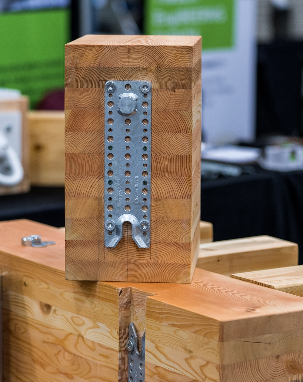 Cross-laminated timber and other mass timber manufacturing and construction is the focus of the conference educational panels and exhibit hall