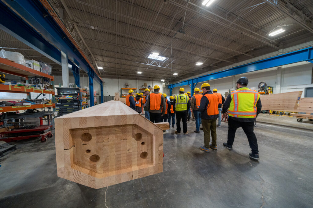 2. DISCUSSING A FINISHED/ MACHINED BEAM AT TIMBERLAB